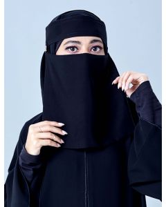 Niqab With Elastic On Front