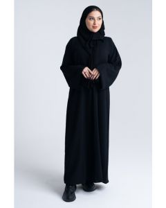 Simple Colorful Open Abaya
