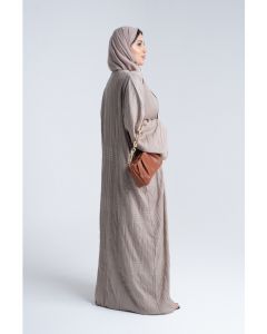 Open Abaya With Free Bag