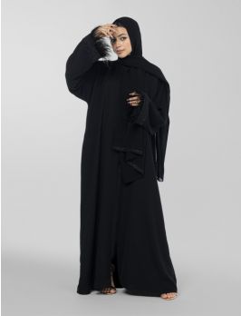 Open Abaya Wide Sleeves