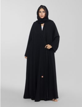 Closhe Wide Cut Open Abaya